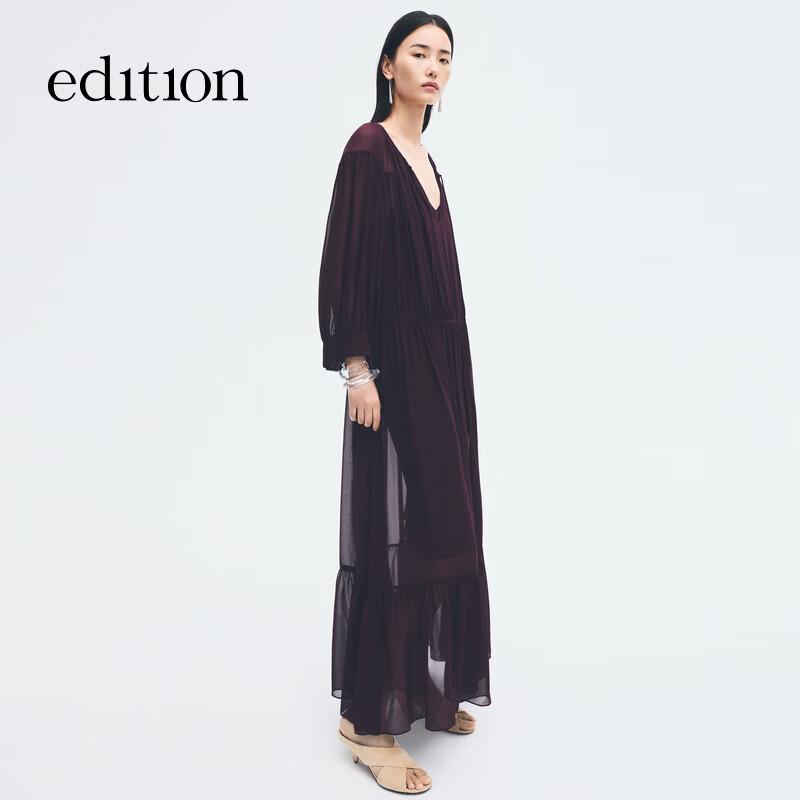 Edition Women's Mulberry Silk Two-Piece Resort Dress