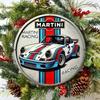 Vintage Metal Tin Sign Martini Racing Wall Decor Garage Bar Artwork