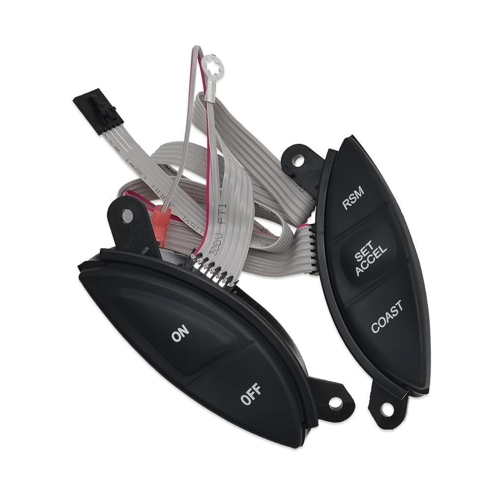SW-5928 Steering Wheel Cruise Control Switch Compatible with Ford F150 1999-2003, Ranger 1998-2003, Explorer Sport Trac 2001-2005, Mercury