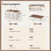 30L Collapsible Portable Storage Organizer