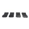 4Pcs Tire Protection Ramp Set Polypropylene Anti Slip Vehicle Storage Ramp Set for Flat Spot and Flat Tire Prevention