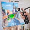 Airbrush Nail With Compressor Portable Airbrush Nails Airbrush For Nail Cake Painting Crafts Air Brush Nail Art Paint Compressor