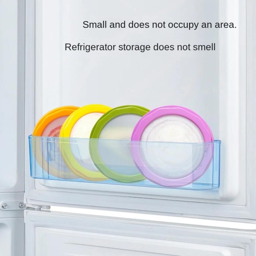 New Silicone Fruit Storage Box Mini Film Sealed Fresh Vegetable Keep Fresh Convenient Preservation Box For Refrigerator