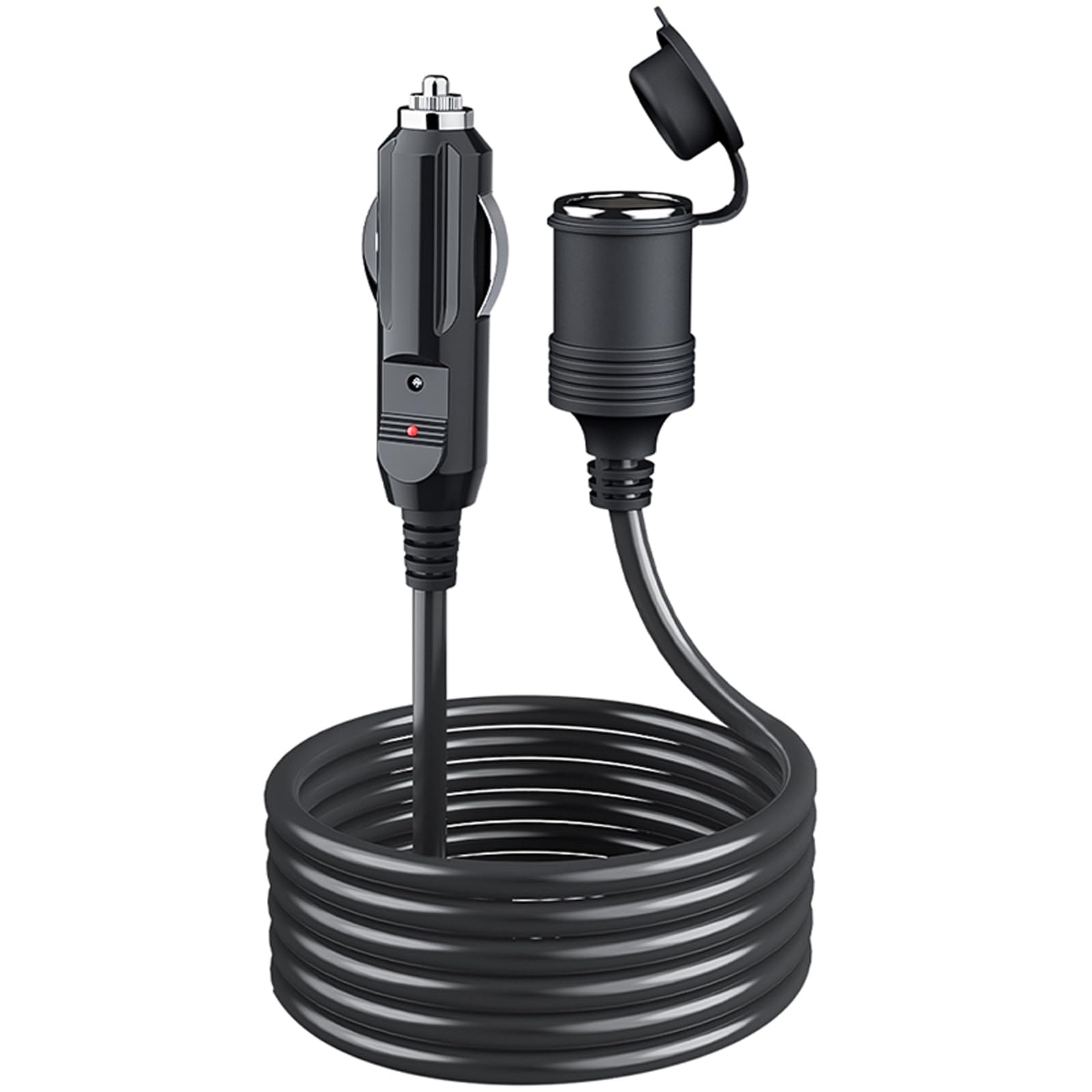 

LUYING Удлинитель гнезда прикуривателя, 3 м, Питание постоянного тока, 12 В, 24 В,