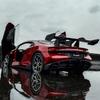1:32 BYD Yangwang U9 Alloy Electric Sports Car Model Diecast Metal New Energy Racing Car Model Sound Light Kids Toy Gift