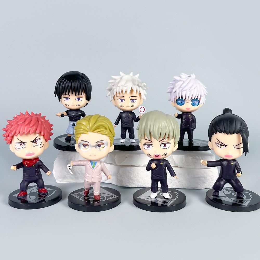 Jujutsu Kaisen Toji Fushiguro Suguru Geto Kento Nanami Pvc Figure Blind Box Collectible