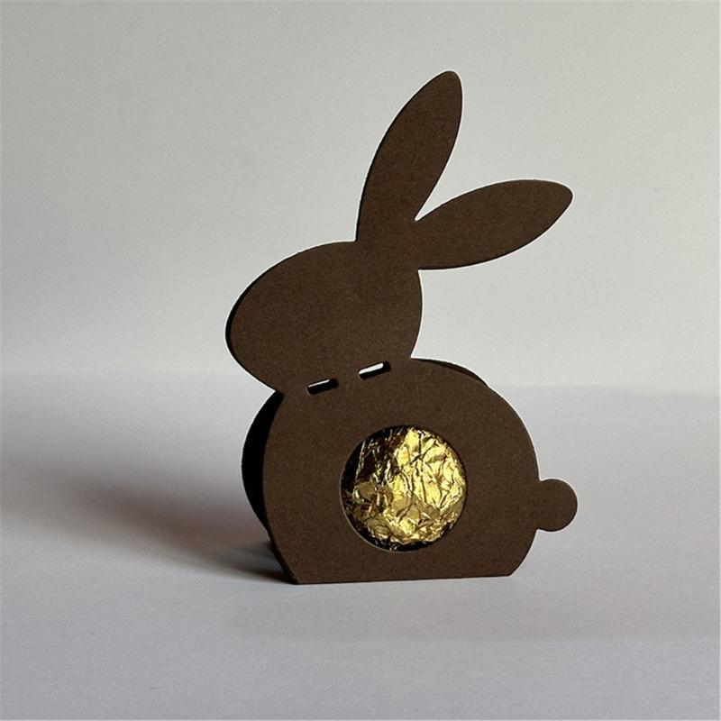 Easters Rabbits Cutting Dies Cuts Stencils Metal Die Cuts Templates Molds for Scrapbooking Album Card Making Decorations