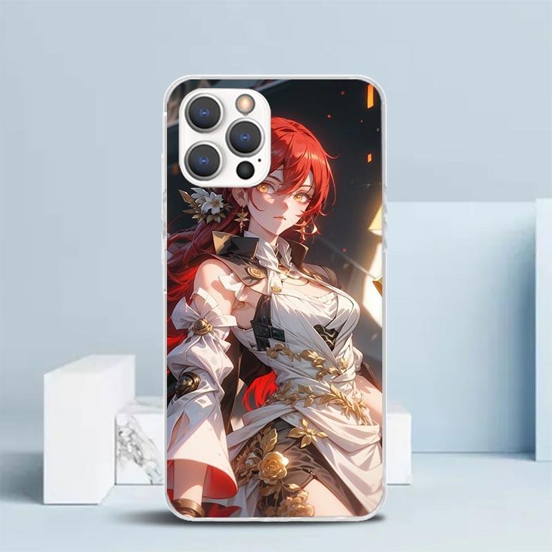 Honkai Star Rail Himeko Phone Case For IPhone 16 17 Air 16E 15 14 Plus 13 Mini 12 11 Pro Max 7 8 + SE 2020 Soft TPU Back Cover 1