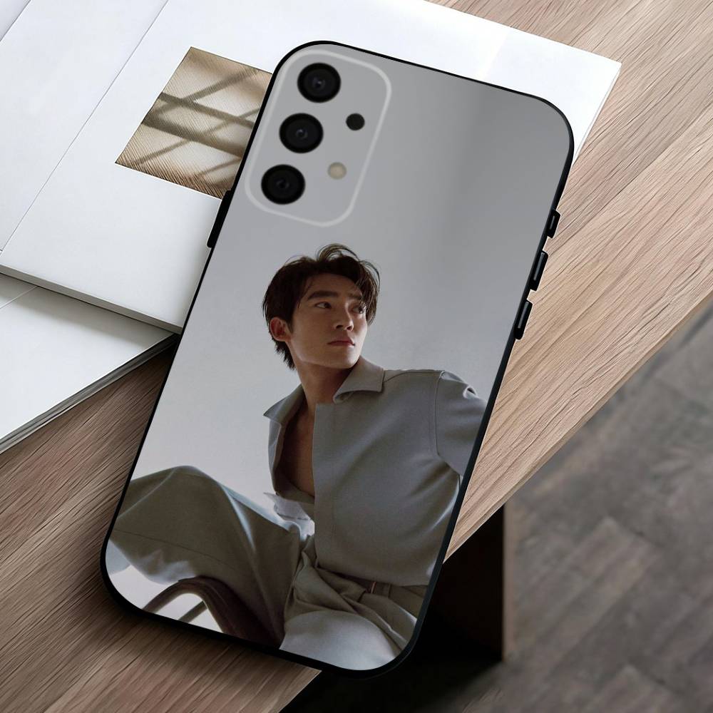 

dashing Actor Y-Yu Shi Phone Case For Samsung Galaxy A73,A72,A71,A70,A53,A52,A51,Soft Silicone Black Cover Samsung a30 a20