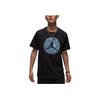 Jordan Essentials Retro Summer Logo Print Cotton Crew Neck Casual Short Sleeve T-Shirt Men Tops Black FN6007-010