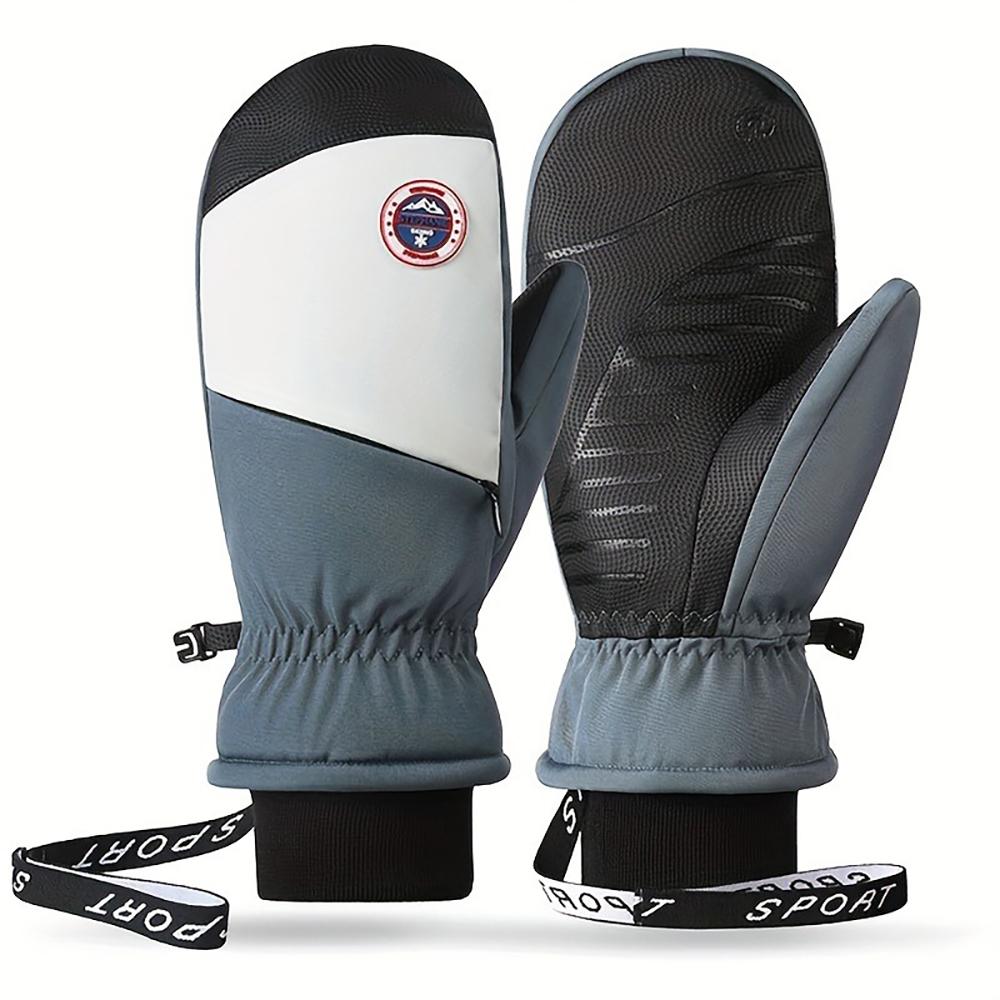 Ski Gloves Winter for Women Men Snowboard Mittens Touchscreen Snowmobile Motor Waterproof Thermal Snow