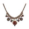 Gypsy Ethnic Tribal Turkish Boho Chain Bid Necklace Tassel Pendant Fringe