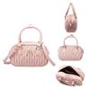 Luxury Women's Large Capacity Pleated Handbag - Fashionable Crossbody & Shoulder Bag