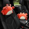 Cartoon Car Headrests, Cute Plush, Comfortable, Skin Friendly, Neck Care Pillows, Headrests, Car Interior Products 