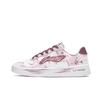 Li Ning Floating Boat Cardiac Trajectory Abrasion Resistant Slip Resistant Low Top Skateboard Shoes Women's Pink AGCS420-6(TeamM-)
