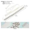High-End Rhinestone Belt: Elegant Bridal and Evening Gown Waist Accessory