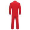 Utility Coverall for Men S-3XL: Easy Wear Front Zipper Jumpsuit, Long Sleeve with Classic Turn-Down Collar, Minimalist Design
