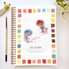 Watercolor Paint Set Christmas Themed Holiday Coloring Book Workbook Holiday Coloring Book with 12 Colors Mixing Palette
