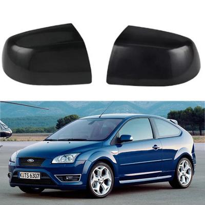 2005-2008 Ford Focus Mattschwarze Seitentürspiegelabdeckungen (Links rechts)