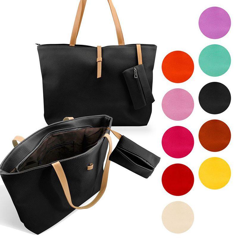 Stylish And Versatile Faux Leather Shoulder Bag For Women With Multiple Storage Options