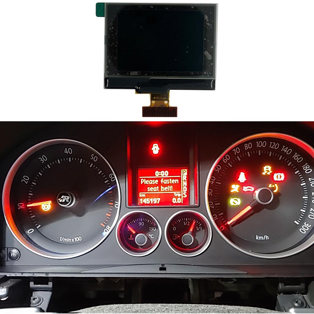 Armaturenbrett LCD-Anzeigebildschirm Kompatibel mit Golf V/Touran/Passat/Jetta Ersetzt #1TD920862 92290206