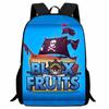 Stampa Roblox Blox Fruits Zaino Scolastico Studente Cartone Animato Merchandising Gioco Zaino Ragazzi Ragazze
