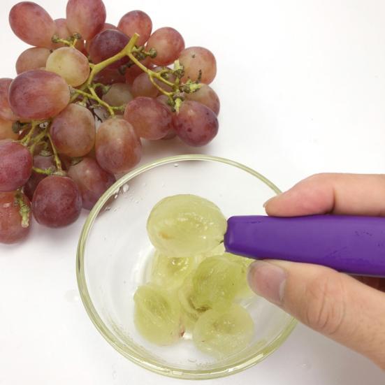 Grape Peeler Slicer Cherry Vegetable Cutter Fruit Peeling Kitchen Gadget Tool