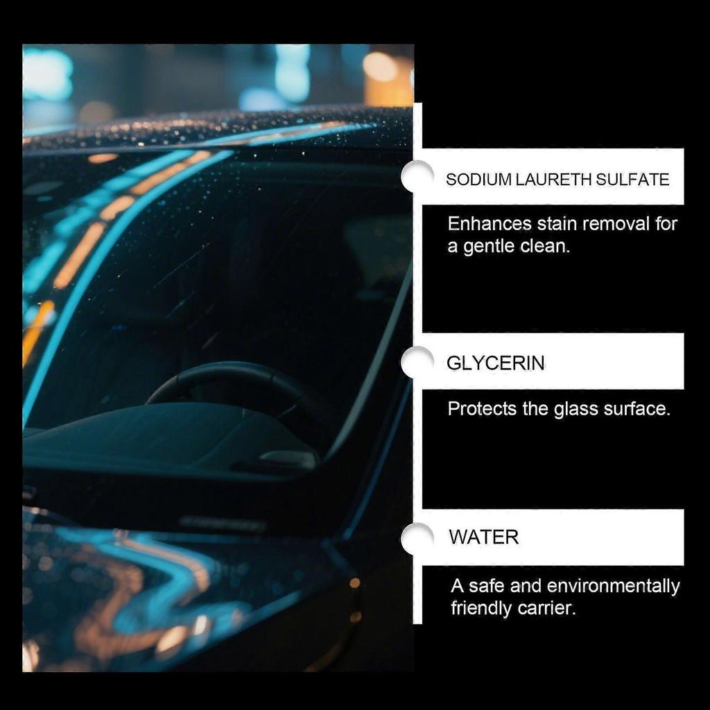 Car Glass Anti-Fog Hydrophobic Coating Spray Hydrophobic Anti-rain Car Liquid for Misty Morning Visibility