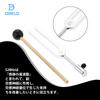Dreld Tuning Fork 528Hz Tuner with Massage Rubber Mallet and Storage Pouch for Yoga Tuning Fork Crystals, Meditation, Healing, Purification,