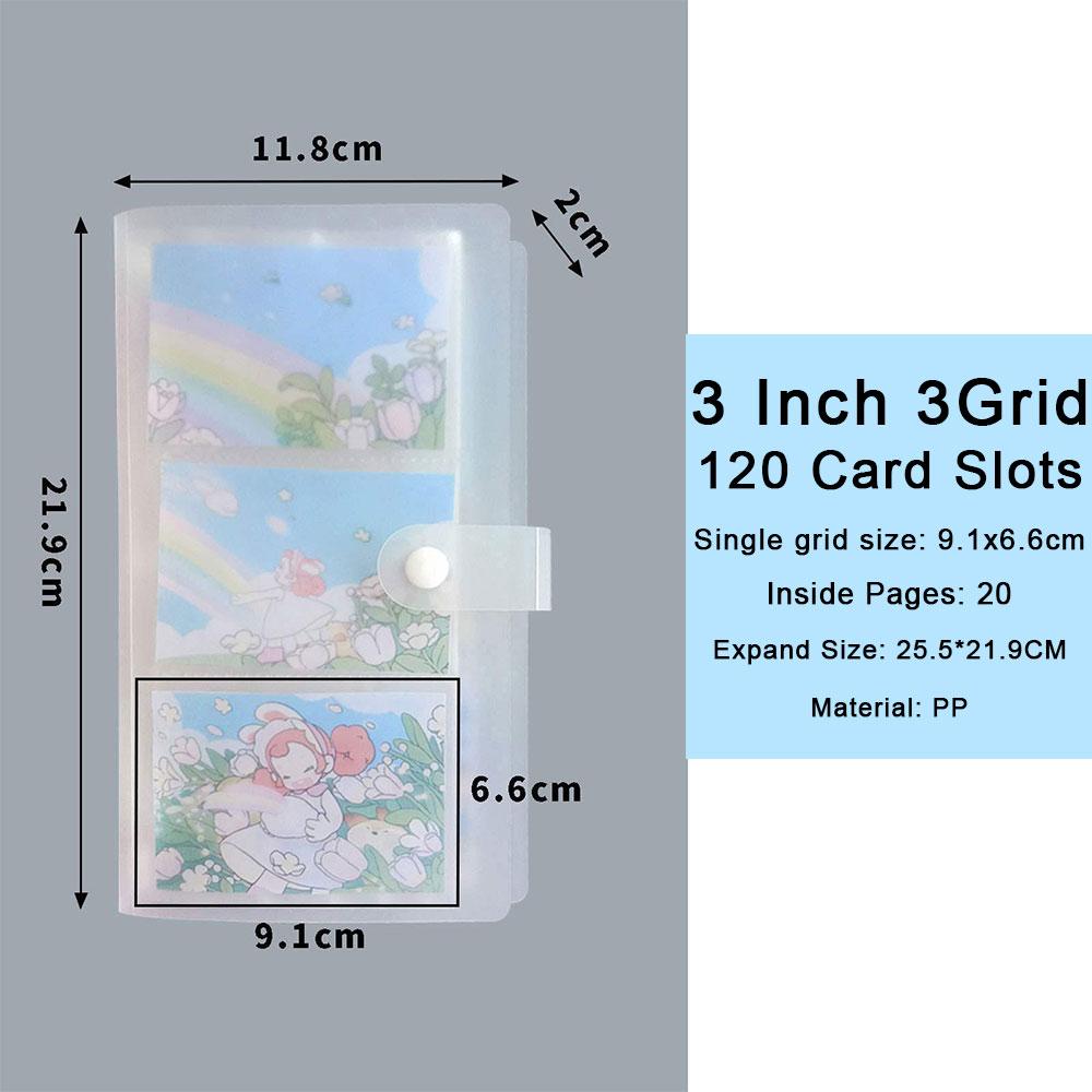 Clear Photo Album Kpop Photocard Holder Book Photocard Binder Card Protectors Collection Books Sleeve Pages Transparent Portable