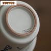 130ml Ru Kiln Hand Written Poems Gaiwan Retro Tea Tureen Tea Bowl With Lid Kit Tea Maker Cover Bowl Tableware Decoration Craft