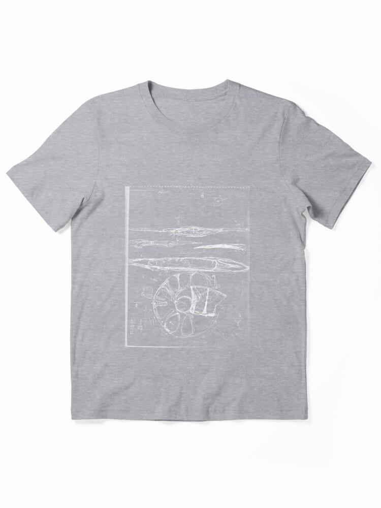 Thought on Electromagnetic Induction and Flight (black ) Essential Unisex T-Shirt