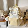 Schoolbag High-value New Lightweight Backpack, Mori Small Fresh Butterfly Printing High School Schoolbag Women's Niche Backpack