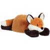 Fox plush toy  a soft and cuddly character perfect for a cozy hug  ideal for bedtime, naps, and children of all ages  18-inch orange