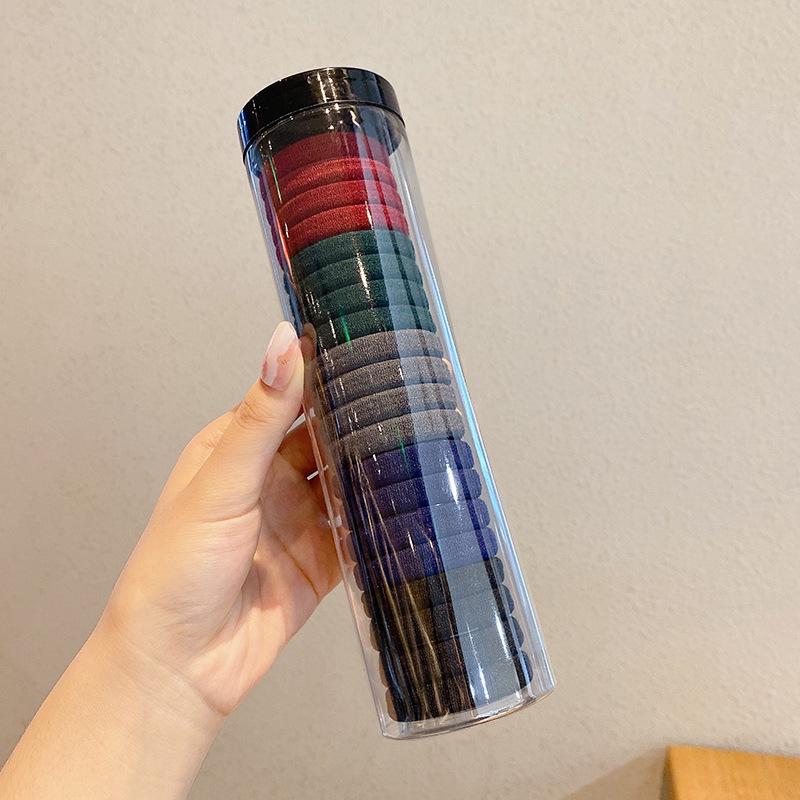 

High Elastic Hair Ties - Durable, No-Pressure, Non-Slip Bands for Women s Ponytails & Headwear