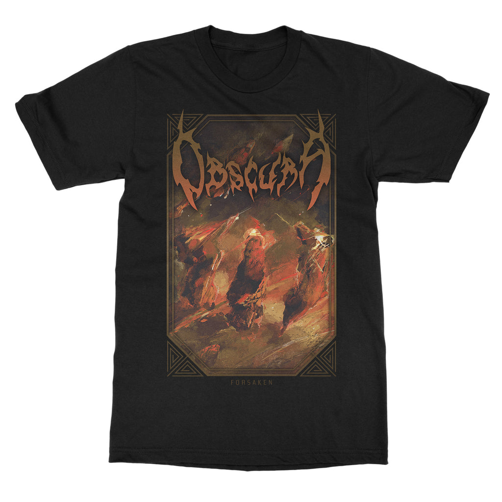 Hot Obscura Band Graphic Cotton T-shirt Unisex Summer Short Sleeve Fashion Brand Tee Luxury Casual Vintage Retro Top