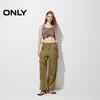 ONLY Women's High-Waist Straight Leg Cargo Pants