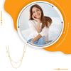 Women Necklace Adjustable Chain Clasp Neck Pendant Stainless Steel Choker Casual Fashion Girls Jewelry Dressing Decoration