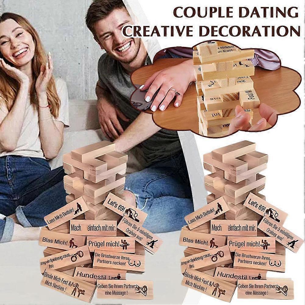 Cross-Border Super Naughty Block Tower Game Adult Couples Party Gift