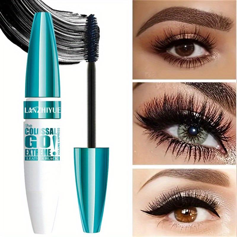 Mascara, Naturally Thick and Black, Long-lasting and Non-smudgeable, Suitable for All Skin Types.