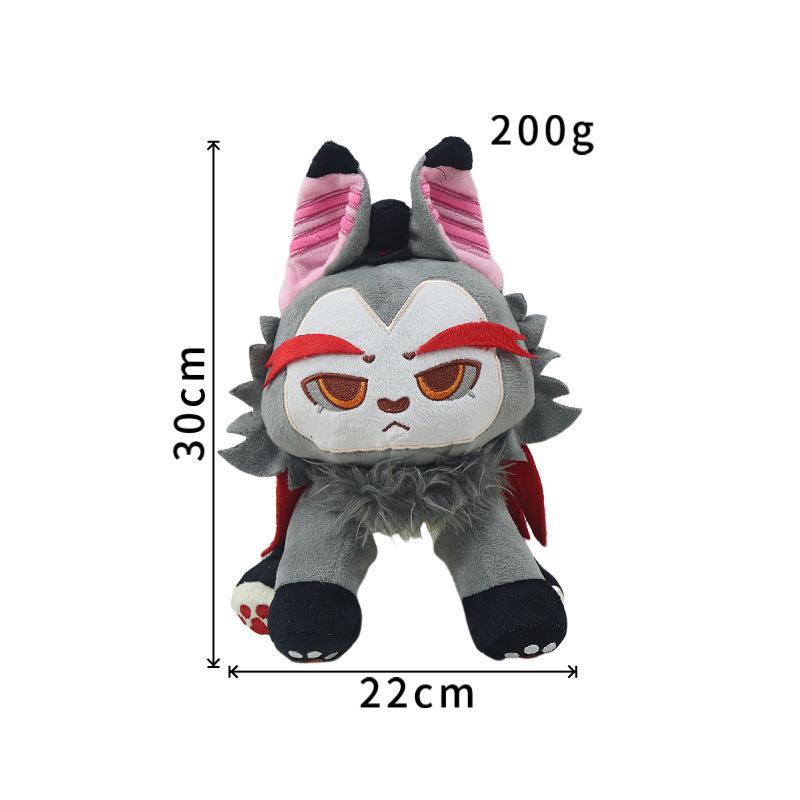 New Huskmeowplush Hell Inn Hask Cat Plush Toy Doll Soft Cute