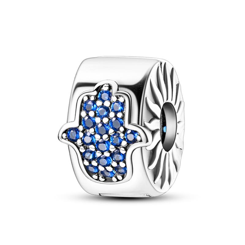 Newcopper Sparkling Zircon Devil'S Eye Horus' Eye Best Wishes Lucky Charms Beads Fit Pan Original Bracelets Diy Jewelry