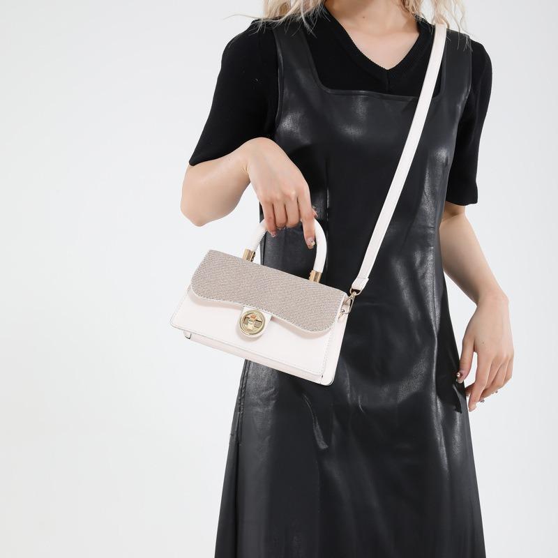New fashion light luxury women's handbag small square bag high temperament versatile single shoulder messenger bag women