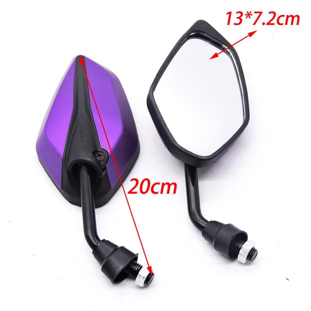 Universal Motorcycle Rearview Mirror for Electric Scooter Moped - Fits Fuxi Ghost Fire and Mini Models