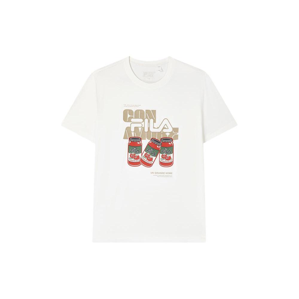 FILA ORIGINALE T Shirt Men s Cloud White F11M429101F-WT L