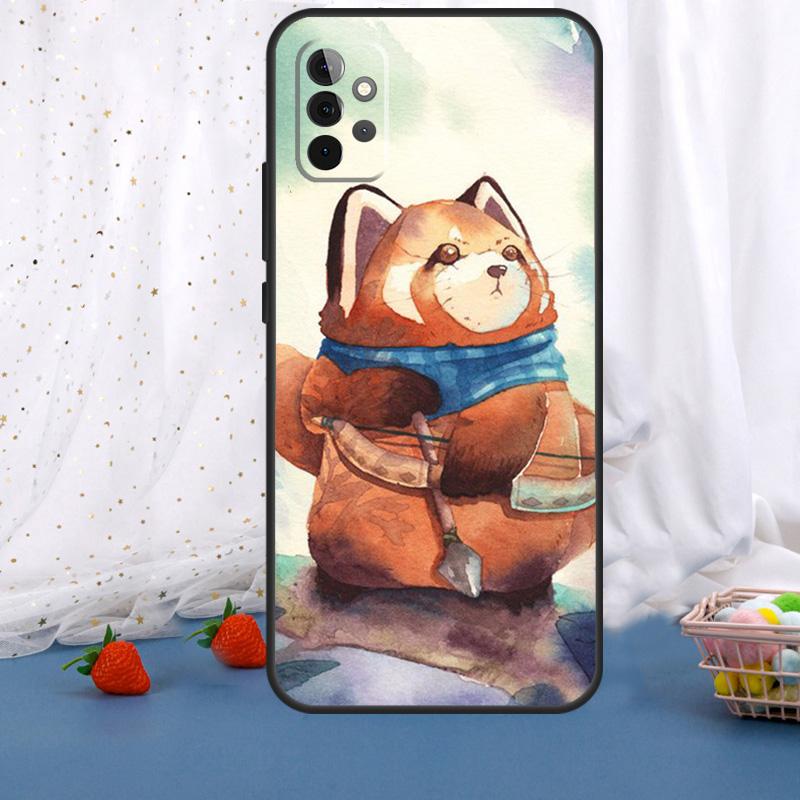 Red Panda For Samsung Galaxy A36 A26 A16 A05 A06 A54 A34 A14 A22 A32 A52 A55 A35 A15 A53 A13 A56 Case