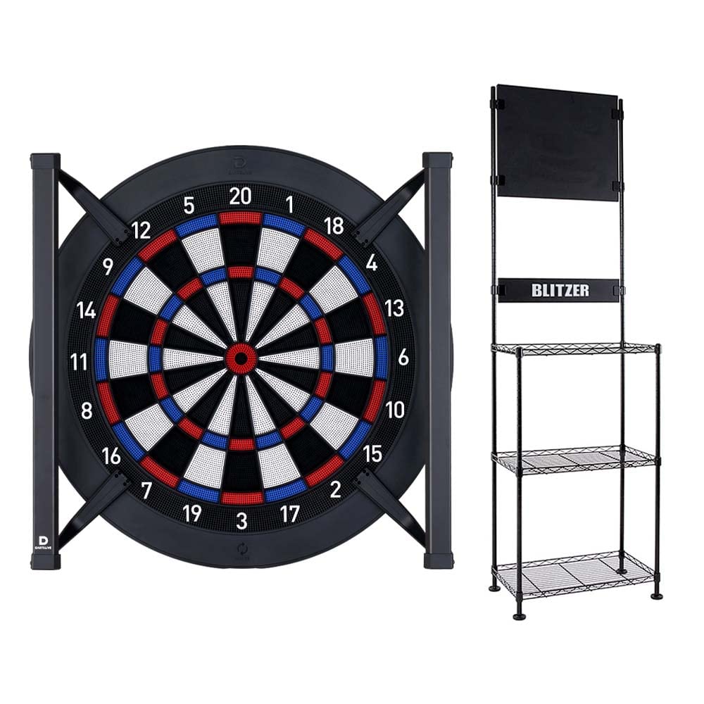 

DARTSLIVE Home BLITZER Стойка для дартса DARTSLIVE Home Светодиодная подсветка Набор для дартса Набор мишени для софт-дартса Стойка для дартса Мишень Набор для дартса для дома [Набор] & BSD21-BK &