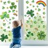 St Patricks Day Decorations,St Patricks Day Window Clings 122 PCS Reble Spring Window Clings for St Patrick's Day Decor Shamrock Stickers Party