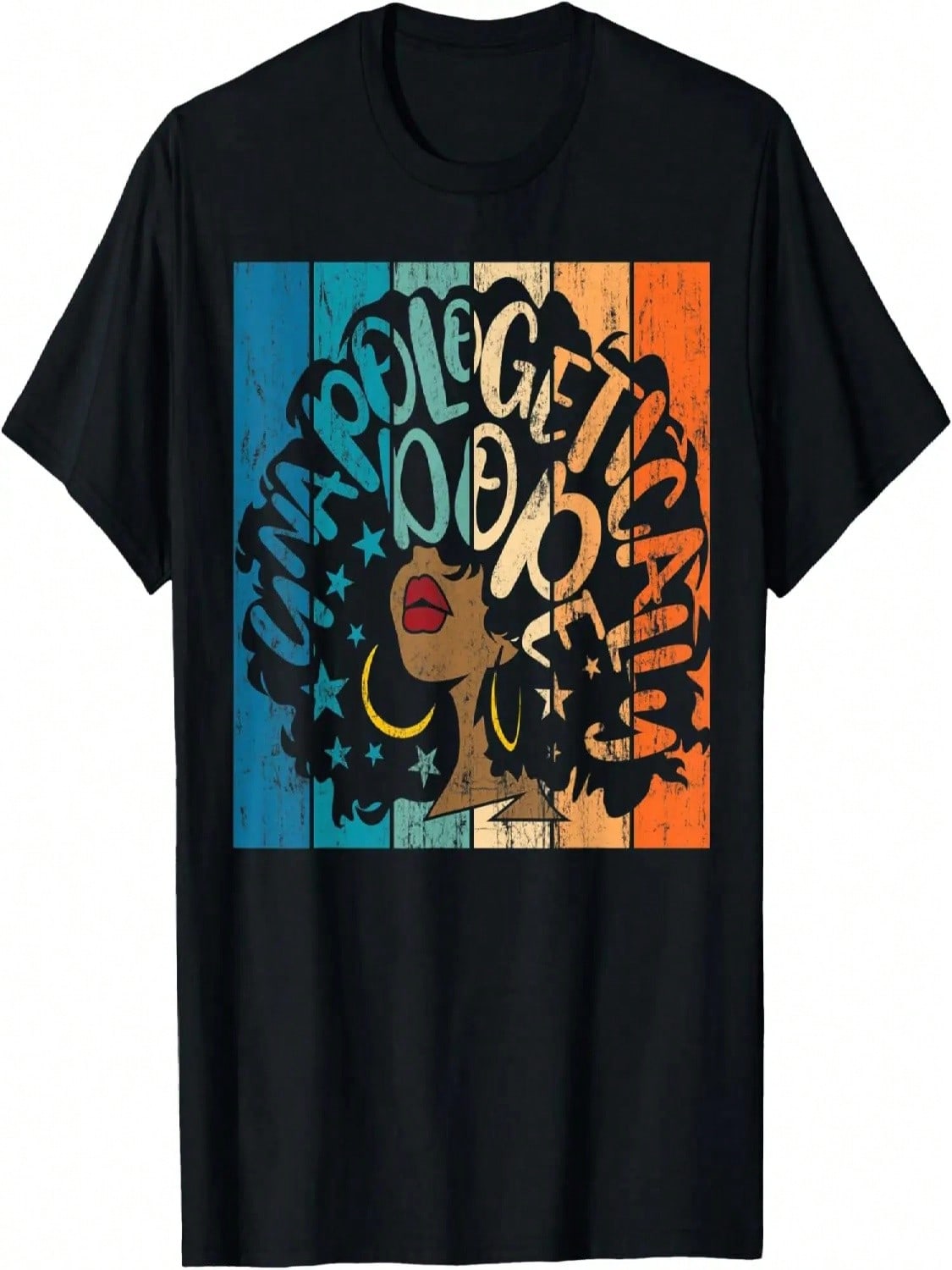 Unapologetically Dope Afro African American Christmas T-Shirt S