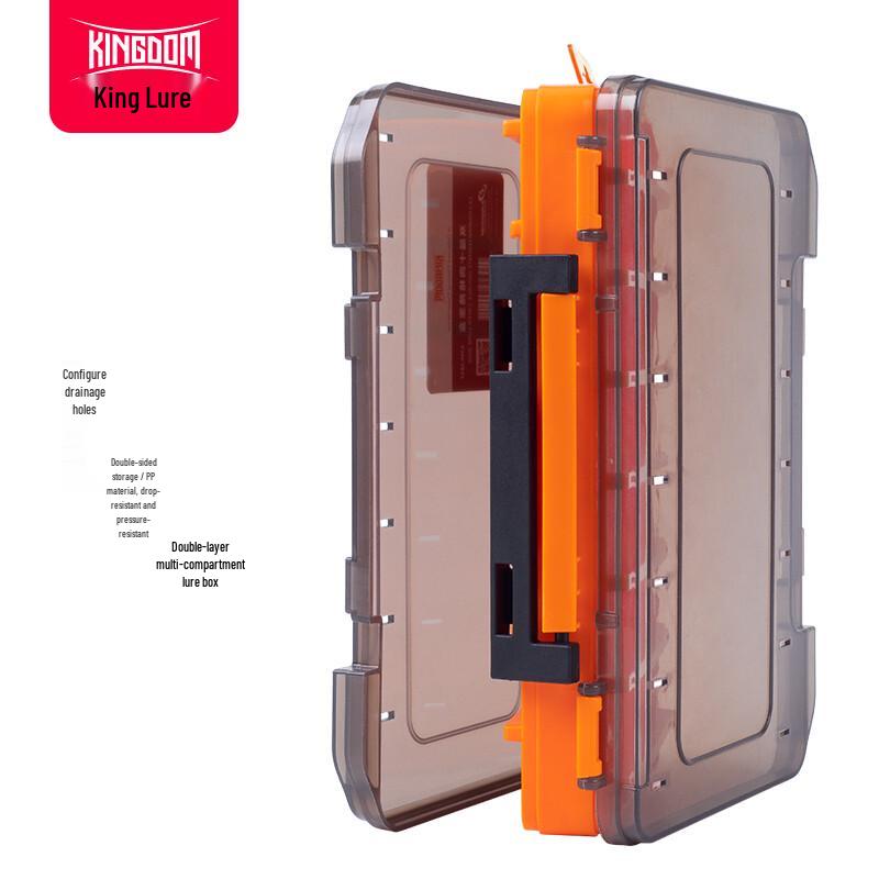 Multi-functional Double-layer Fishing Lure & Tackle Box
